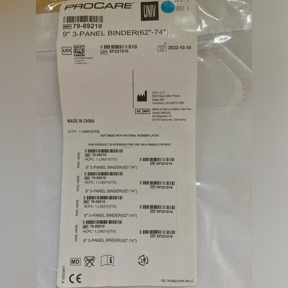 Procare 3 Panel Binder New in Bag - Picture 3 of 3